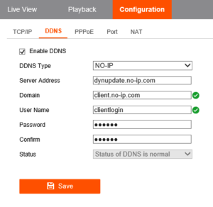 HikVision - NO-IP DDNS